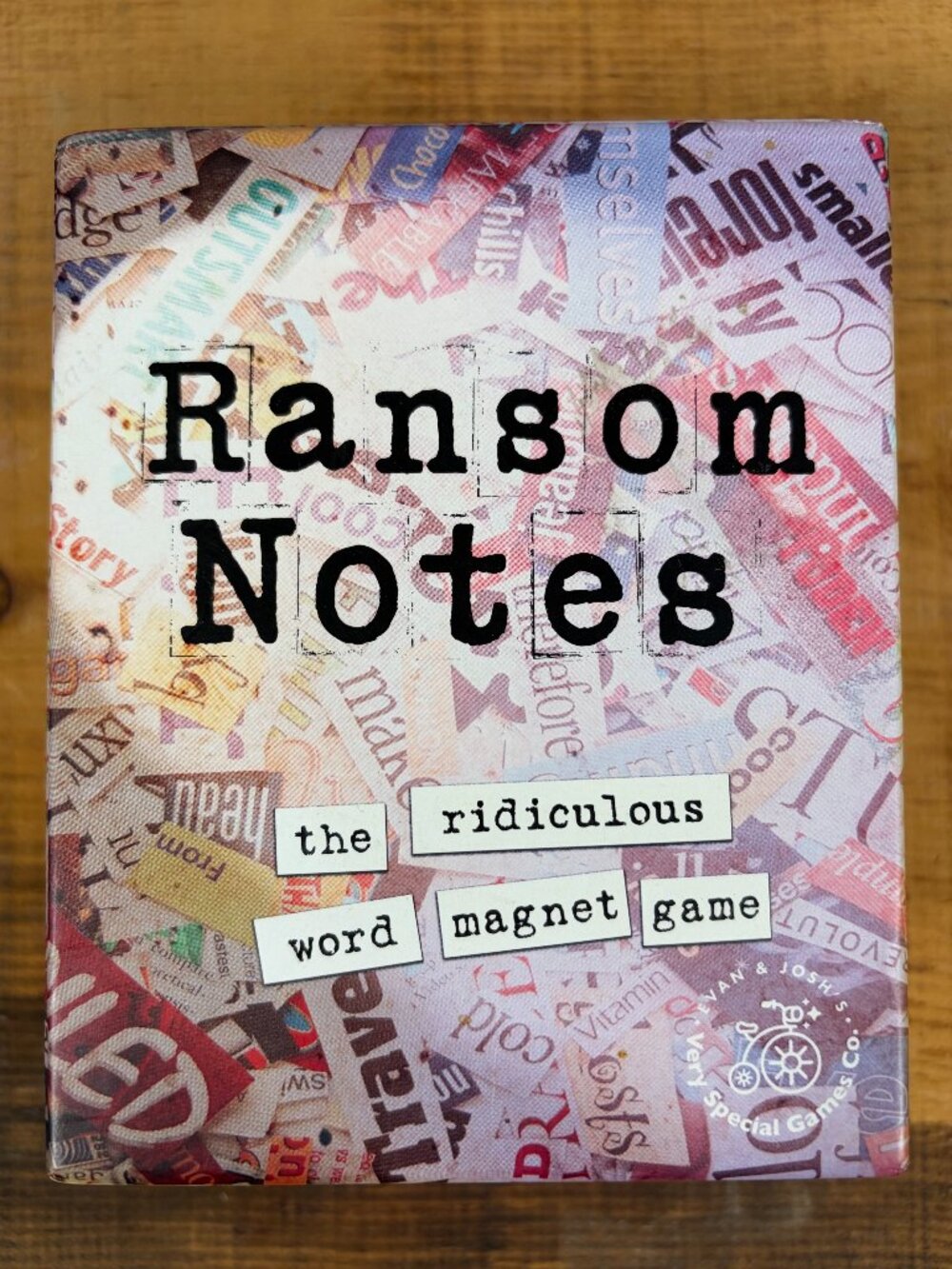NEW Sealed cards - Ransom Notes The Ridiculous Word Magnet Party Game